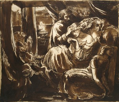 La morte di Lady Macbeth da Dante Gabriel Charles Rossetti